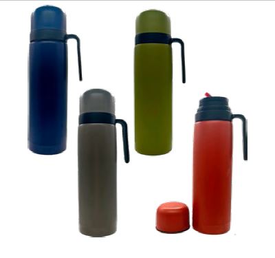 TERMO BALA ACERO COLORES DOBLE PICO C/MEDIA MANIJA 1 LT