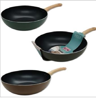WOK ANTIADHERENTE C/MANGO ANTID 28*8