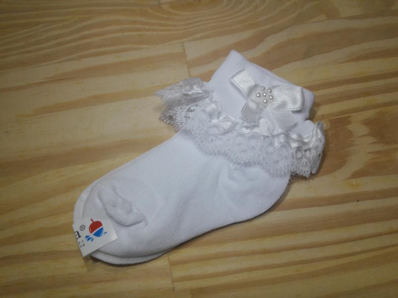 MEDIA BOYITA ART 160 CON PUNTILLA Y MOÑO T-000 AL 2