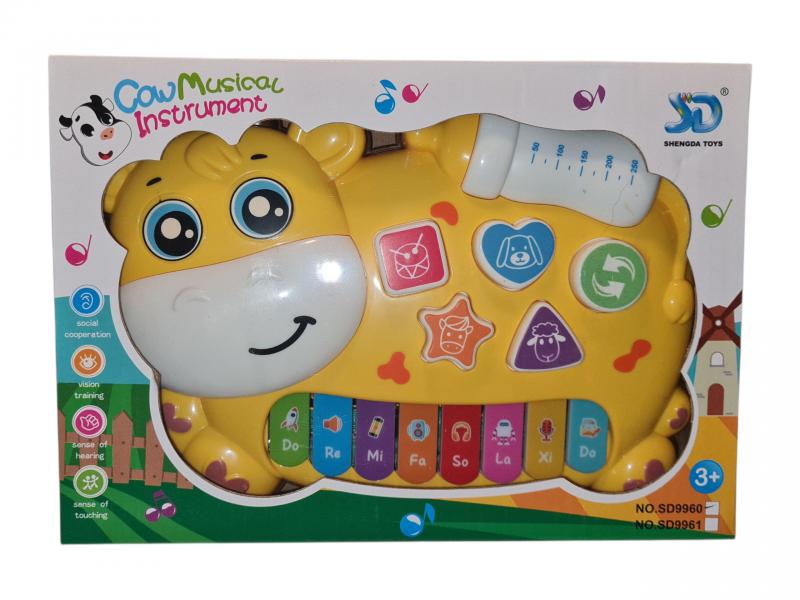 ORGANO DIDACTICO A PILAS F/VACA 23X16CM