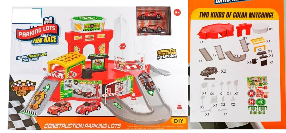 BOMBERO*ESTACION  44X31CM 33 ACC