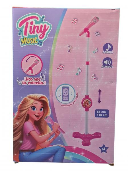 MICROFONO TINY C/PIE 84-110CM