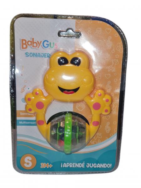 SONAJERO RANA 20X15CM