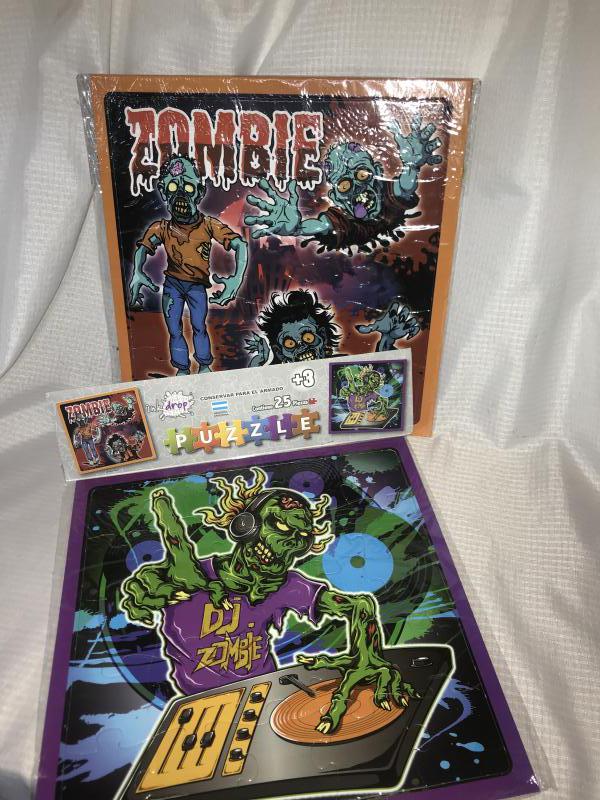 ROMPECABEZA ZOMBIES X 25 PIEZAS 32X32CM