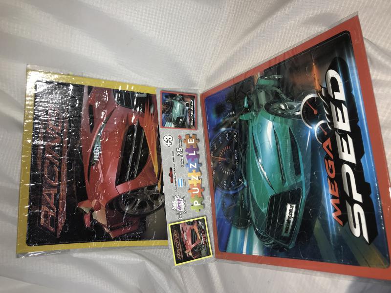 ROMPECABEZA AUTO CARS X 25 PIEZAS 32X32CM