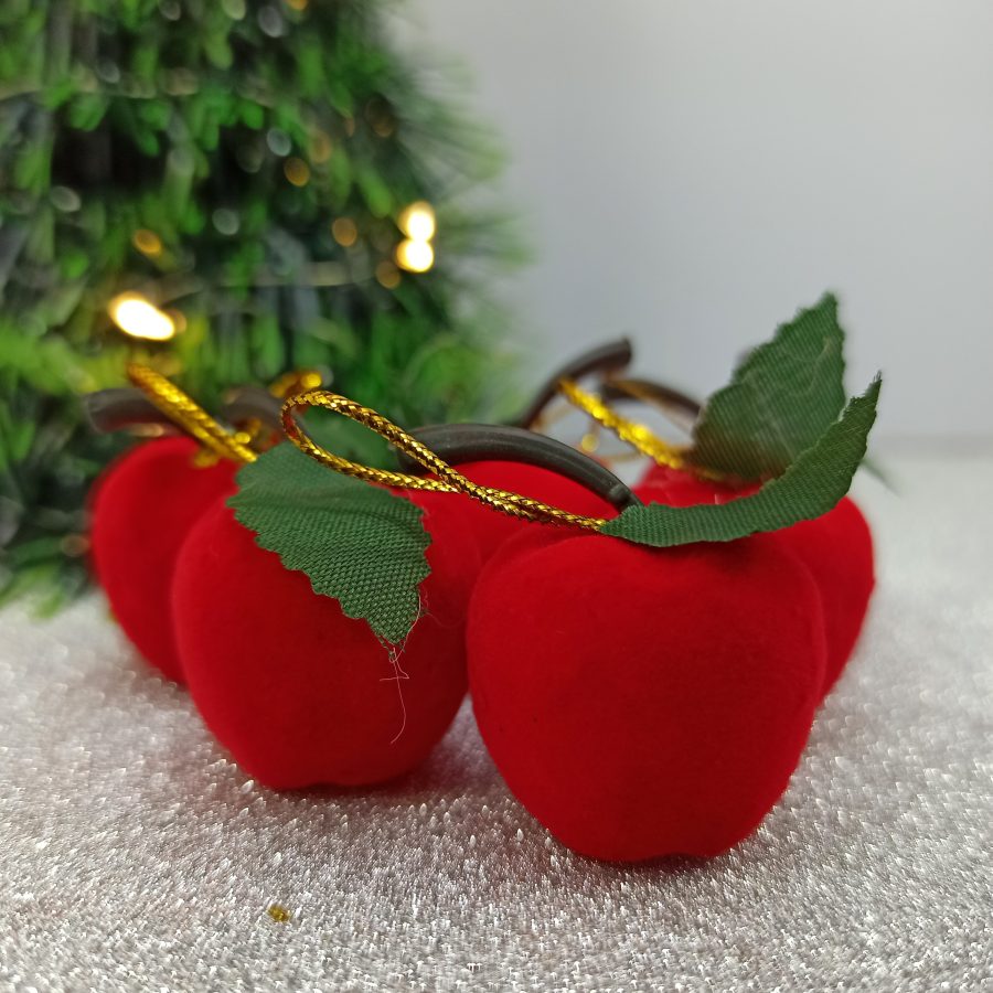 MANZANAS ROJAS 5CM X 6 UNID