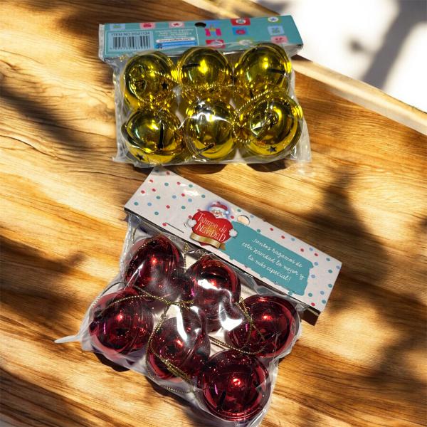 CASCABELES 4 CM X 6 UNID