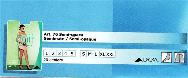 COCOT ART 76.5 TALLE 5