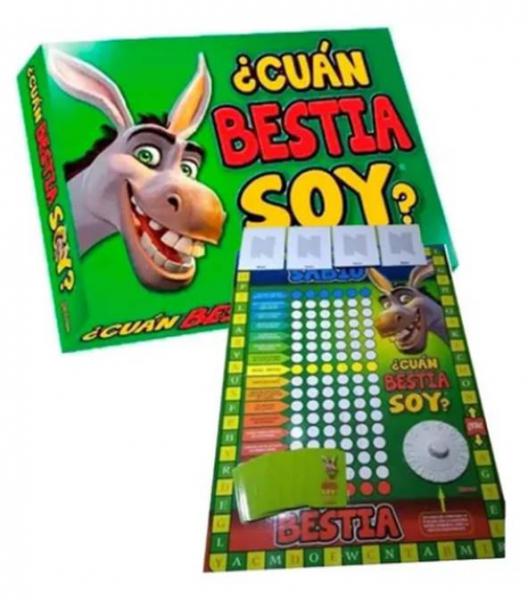 JUEGO ¿CUAN BESTIA SOY? 40X28CM