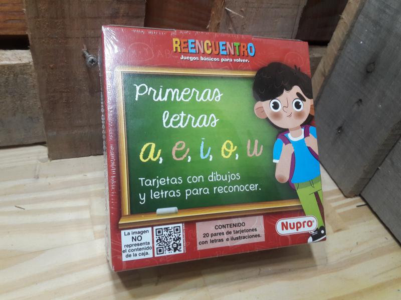 REENCUENTRO PRIMERAS LETRAS 13X13CM