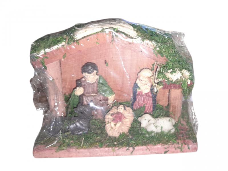 PESEBRE X 5 FIGURAS 12X9X5CM
