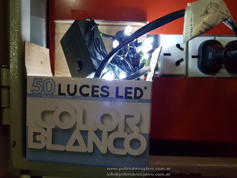LUZ LED X 50 BLANCA