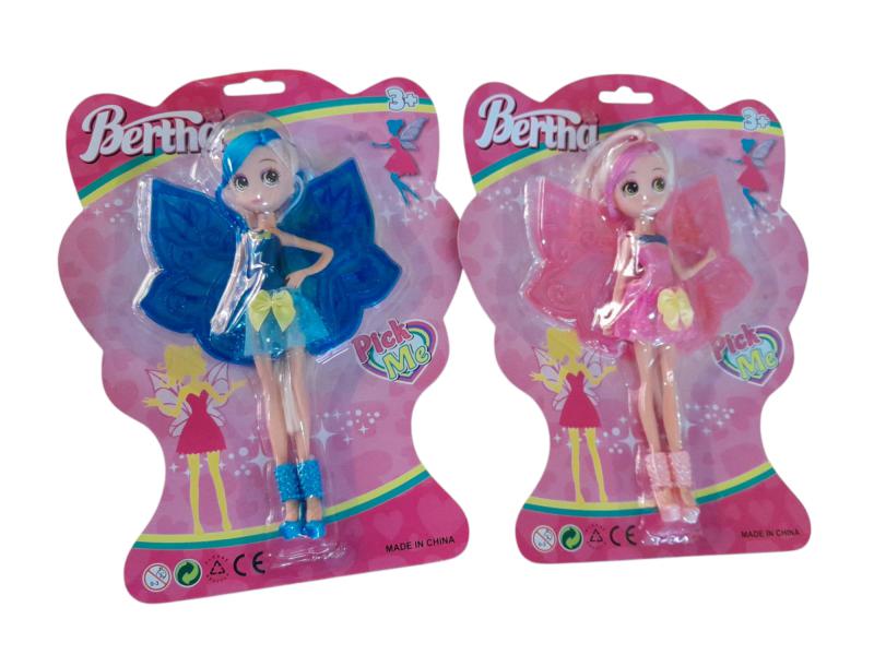 MUÑECA HADA EN BLISTER 28X19CM