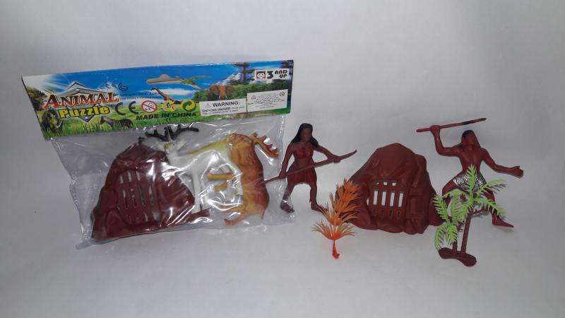 ANIMALES+HOMBRE PRIMITIVO 4 ACC