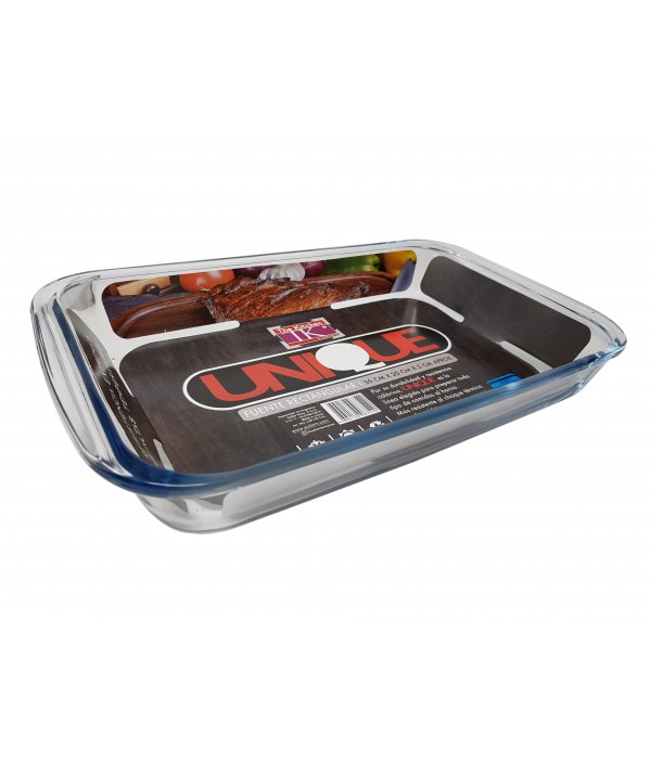 FUENTE RECT VIDRIO UNIQUE 40*24*5