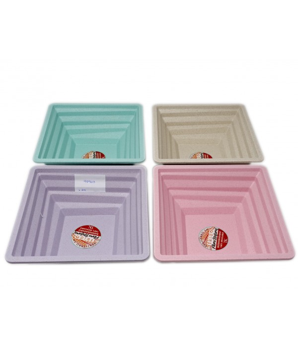 RECIPIENTE CUADRADO 25CM