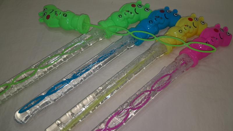 BURBUJERO PEPPA PIG+GEORGE 37 CM