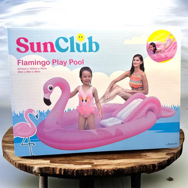 INFLABLE PILETA FLAMENGO 213*123*78CM