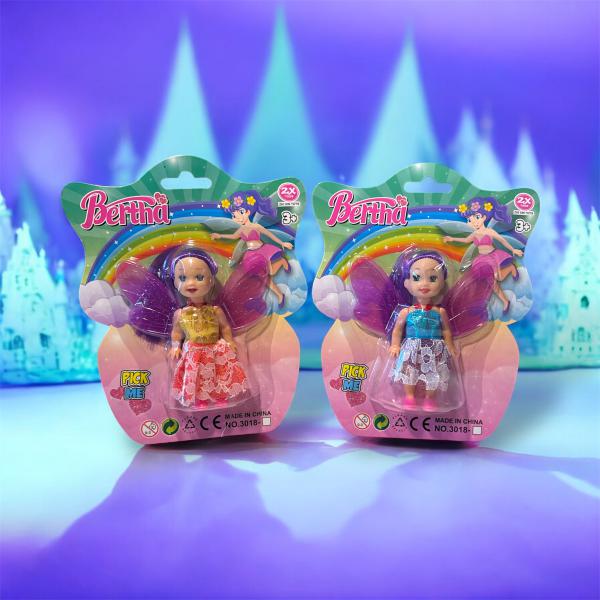 MUÑECA HADA EN BLISTER 20X14CM