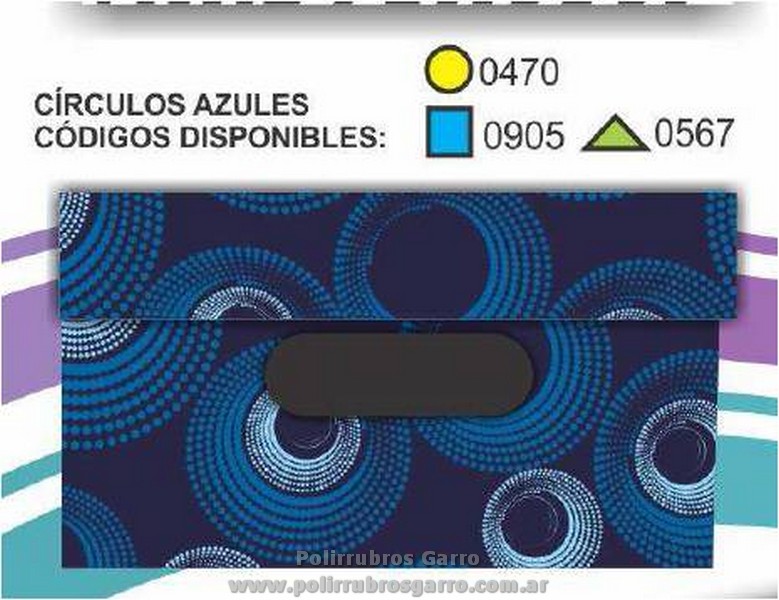 CAJA PARA ARMAR (22*30*12 CHICA) CIRULO AZUL