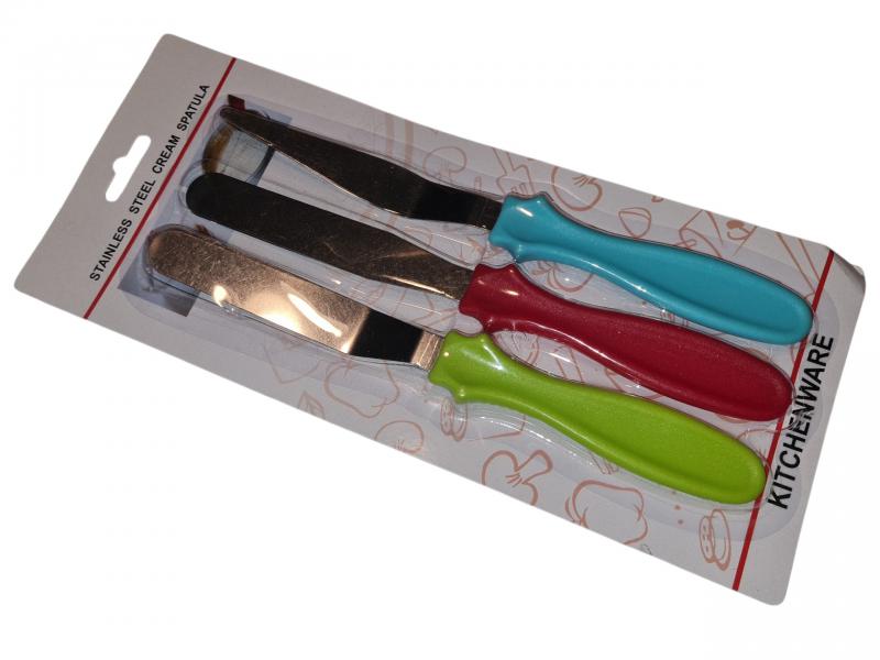 ESPATULA P/REPOSTERIA 22CM X 3 UNID