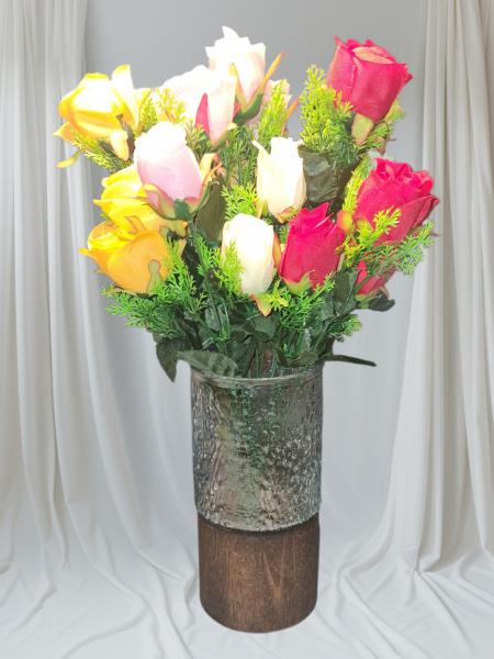 RAMO DE ROSAS 40CM X UNID