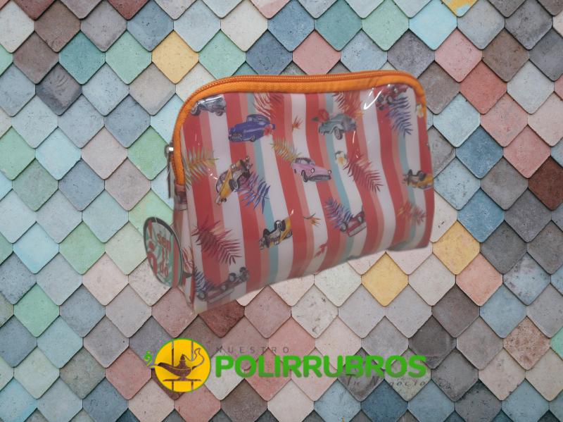 PORTACOSMETICO RAYADA 20*16CM