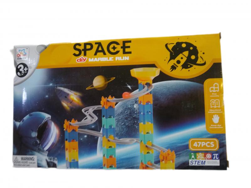 LABERINTO SPACE BOLITA 47PCS