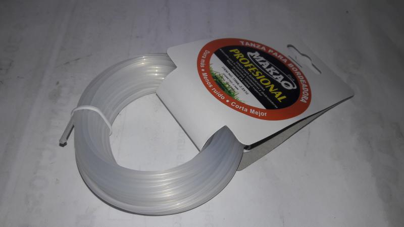 TANZA P/BORDEADORA 10MTS 2.5MM