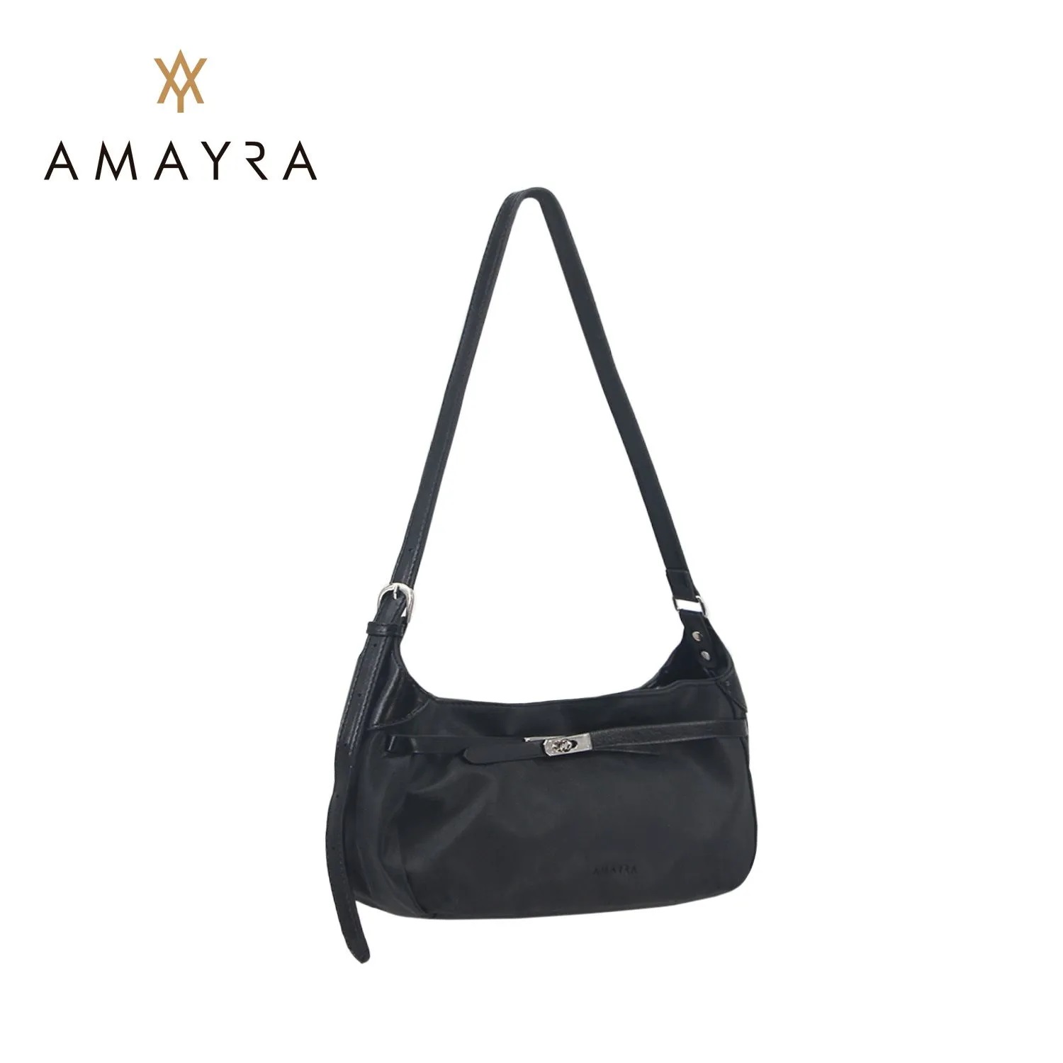 CARTERA AMAYRA NEGRA 16X28X8
