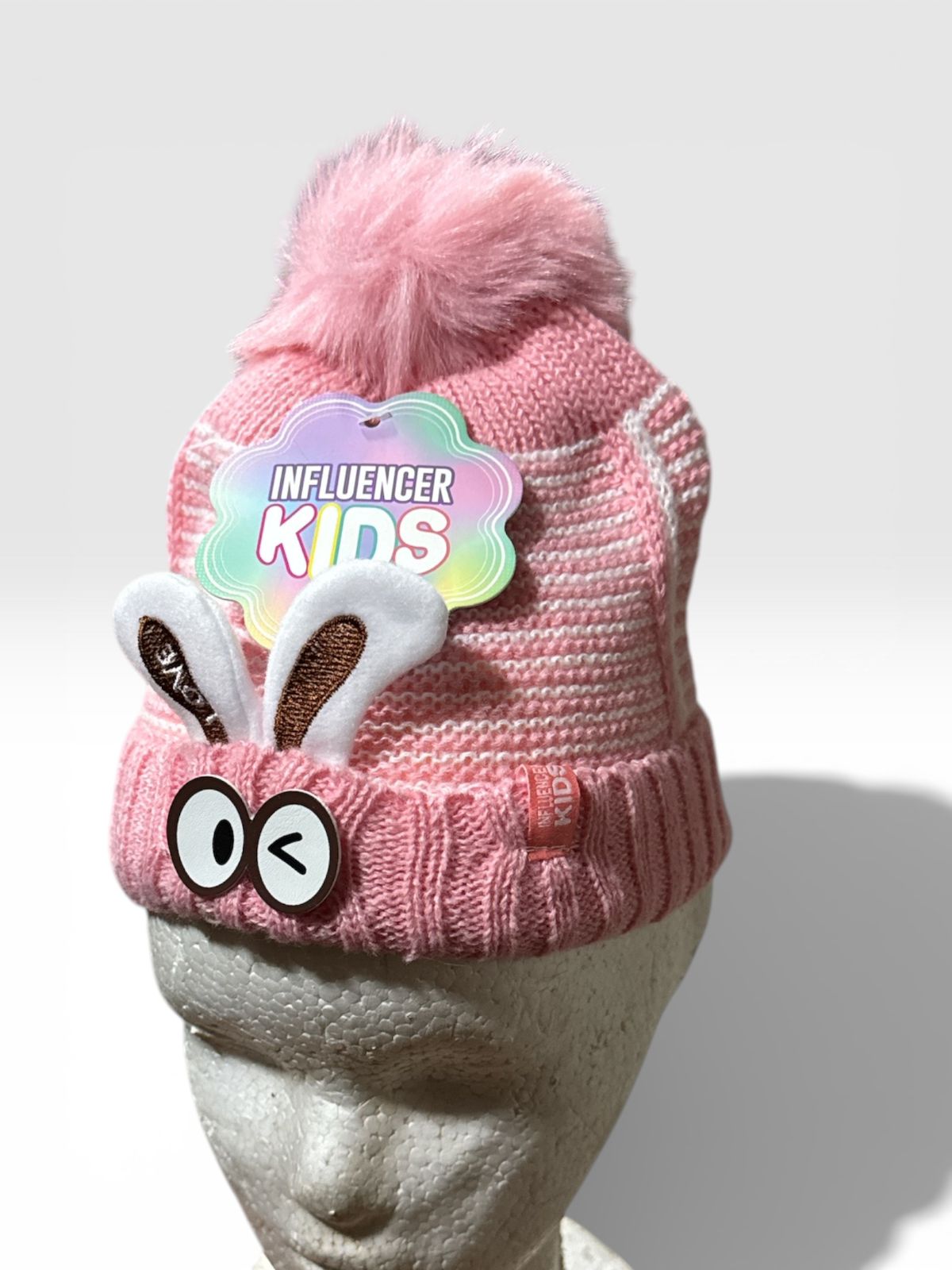 GORRO INFLUENCER C/APLIQUE DE OREJAS- INT PIEL