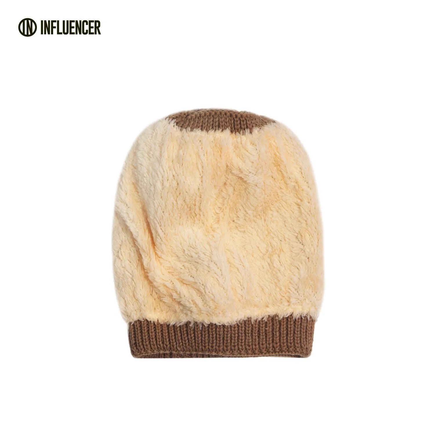 GORRO INFLUENCER CARITA OSO CON INTERIOR DE PIEL