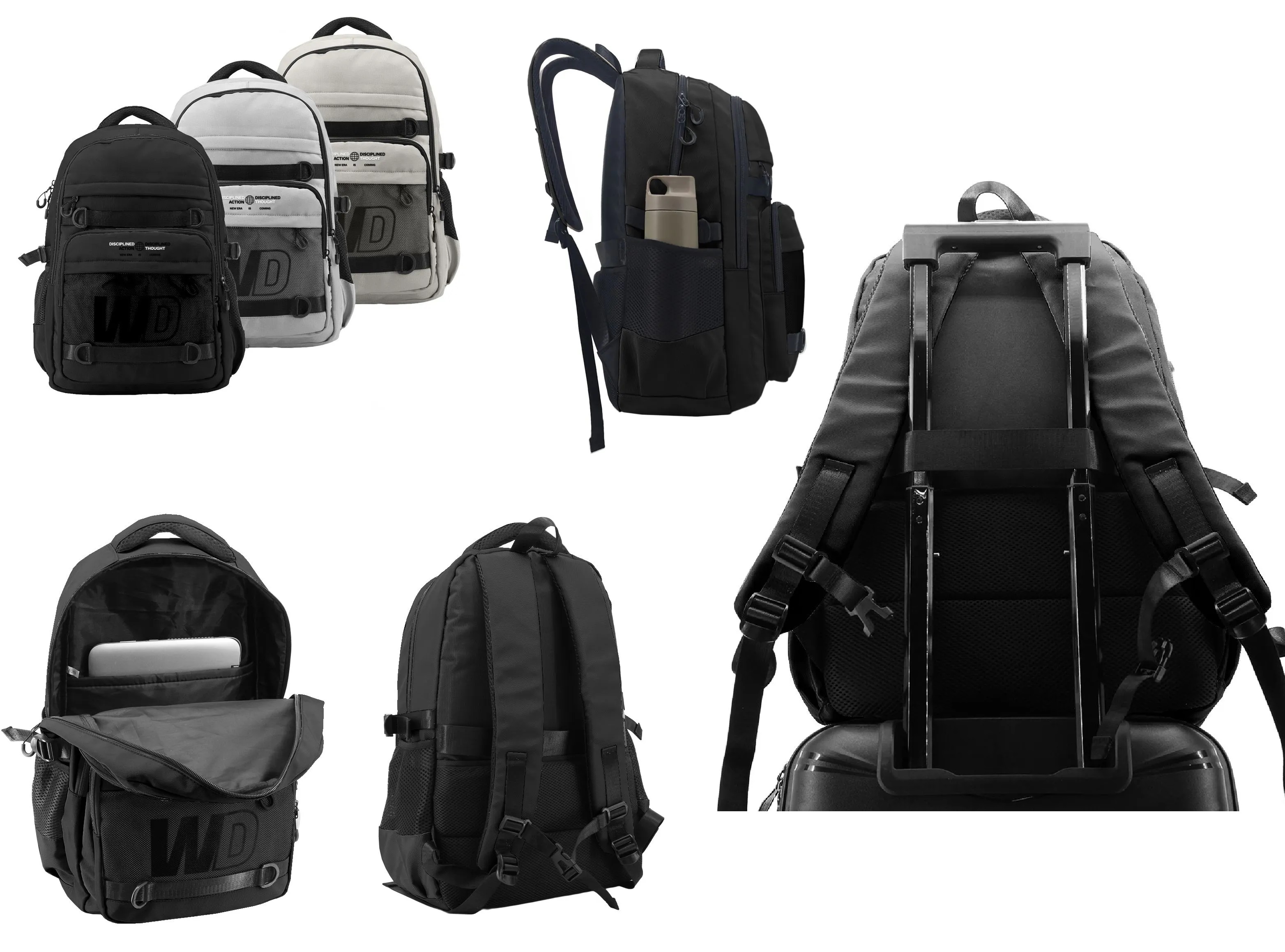 MOCHILA WEDON´T RED C/PORTA BOTELLA  50*34*20