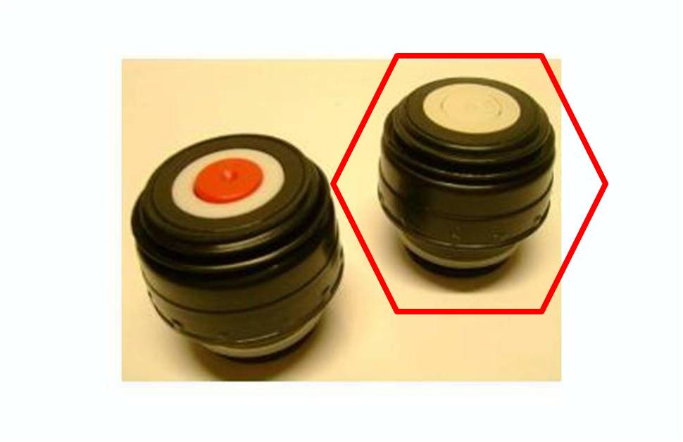 TAPON  TERMO DE ACERO DE 1/2  O 3/4 LITRO