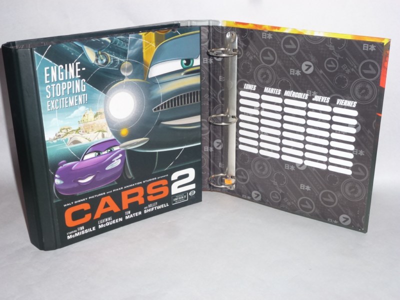 CARPETA CARTONE Nº3 CARS