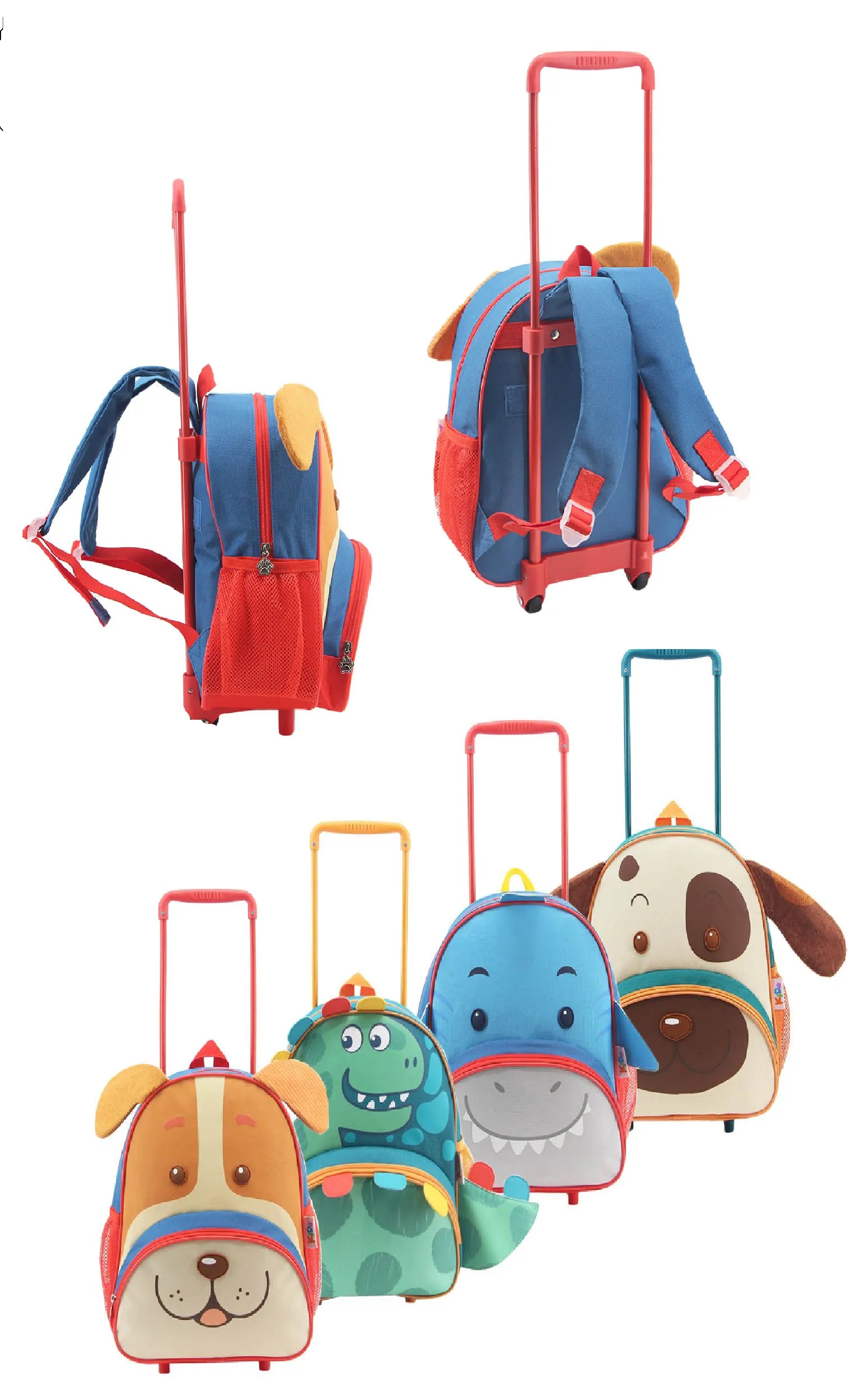 MOCHILA CARRO ANIMALES JARDIN 12