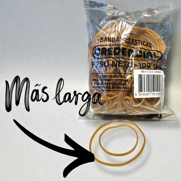 BANDITA ELASTICA CREDENCIAL 100GRS-LARGA