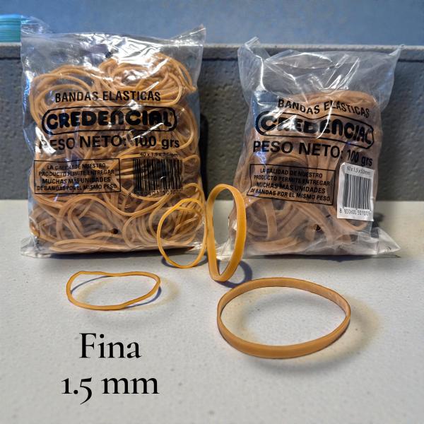 BANDITA ELASTICA CREDENCIAL 100GRS EN BOLSA