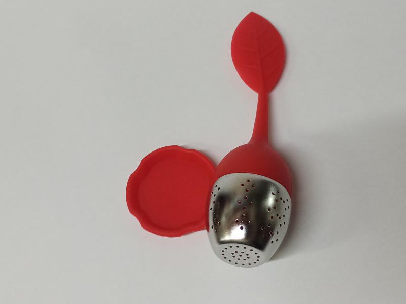 FILTRO DE TE COLOR SILICONA Y METAL