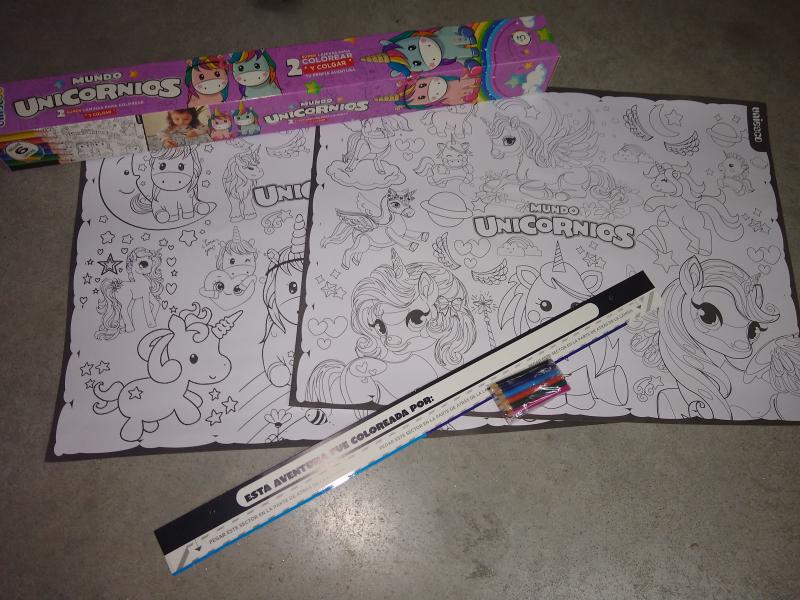 PARA PINTAR Y COLGAR UNICORNIO