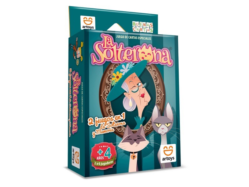 ARTOYS*LA SOLTERONA JGO CARTAS 2 EN 1