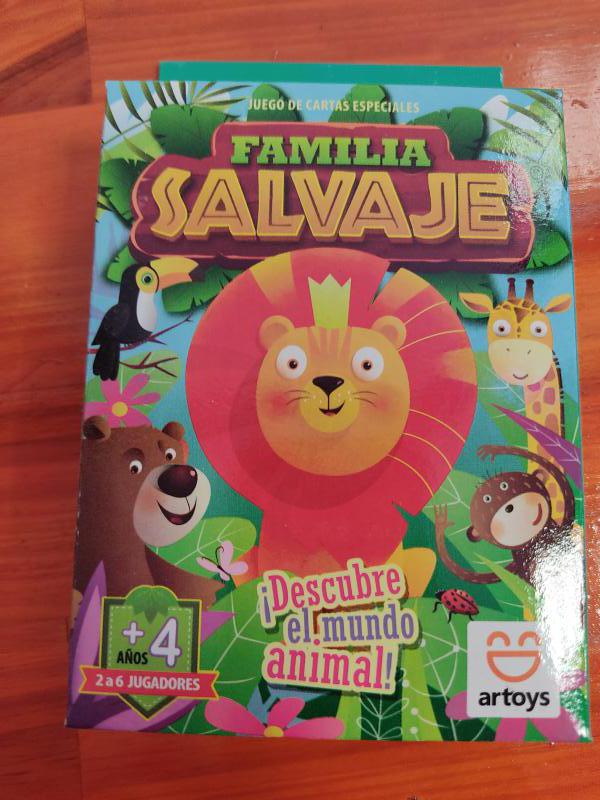 ARTOYS*FAMILIA SALVAJE JGO DE CARTAS