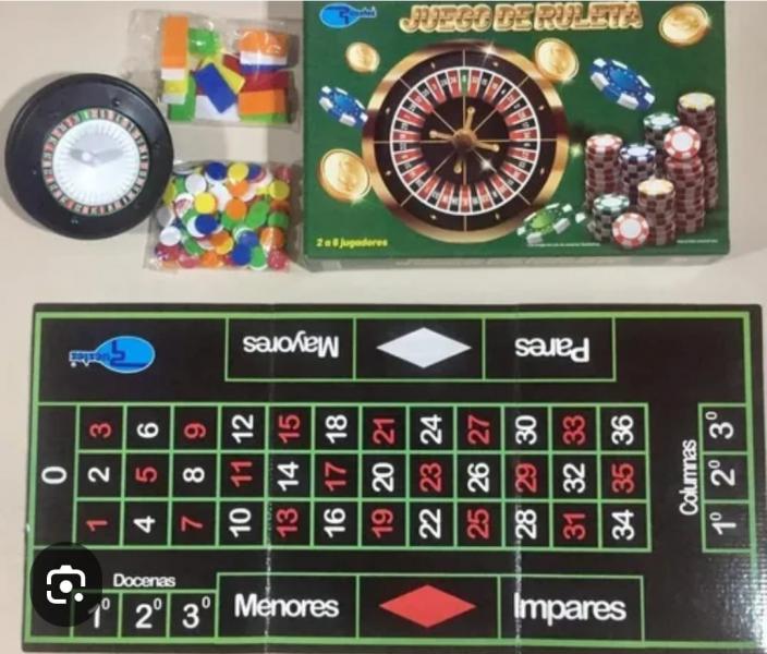 RULETA JUEGO EN CAJA 34*21 (BOLITA METAL)