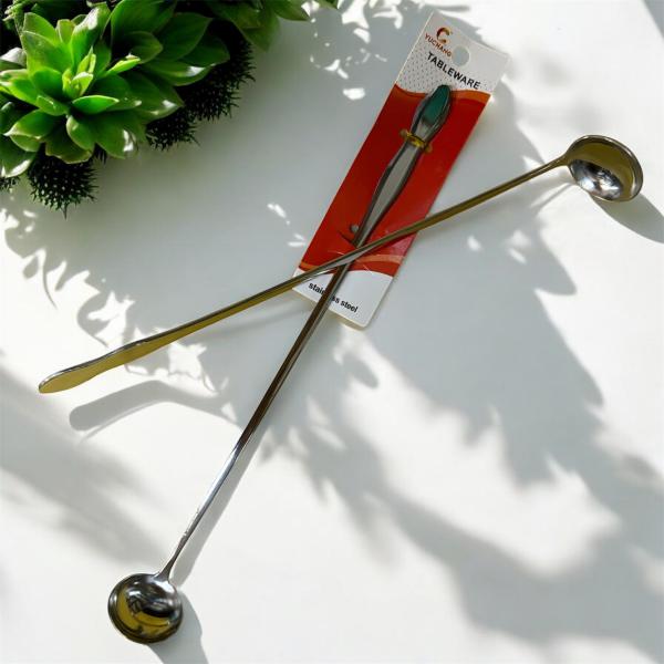 A. INOX * CUCHARA LARGA P/TRAGOS 30 CM