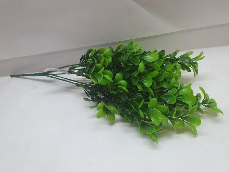 RAMO HOJAS VERDE 32CM