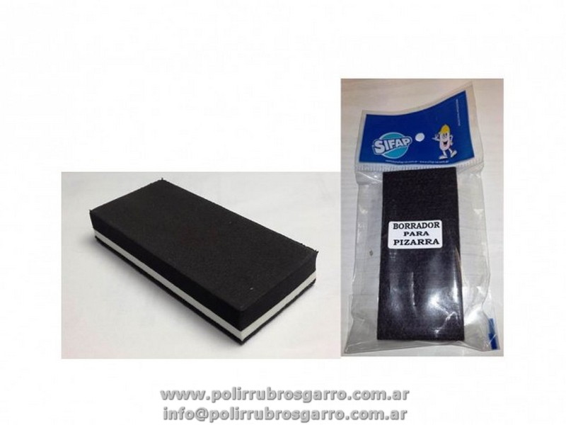 BORRADOR GOMA EVA P/PIZARRON BCA 12*3 SIFAP