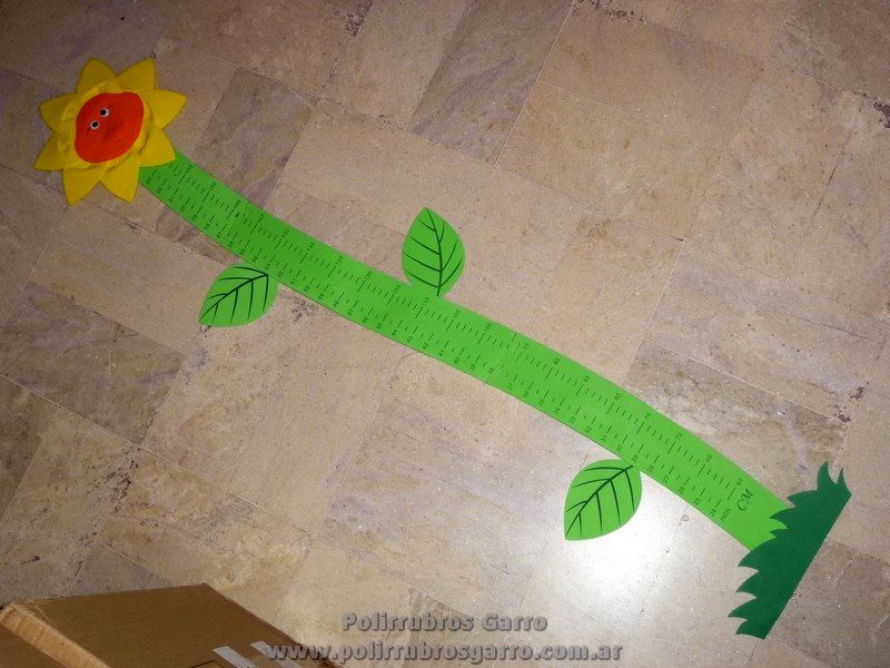 MEDIDOR EN GOMA EVA INFANTIL