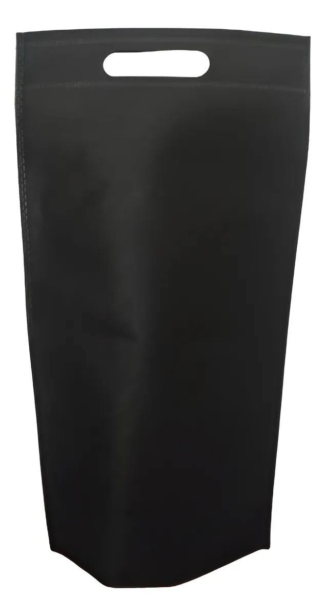 BOLSA FISELINA 20*40 NEGRA -PARA BOTELLA